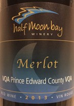 Half Moon Bay Vineyards and Winery Merlot 2016